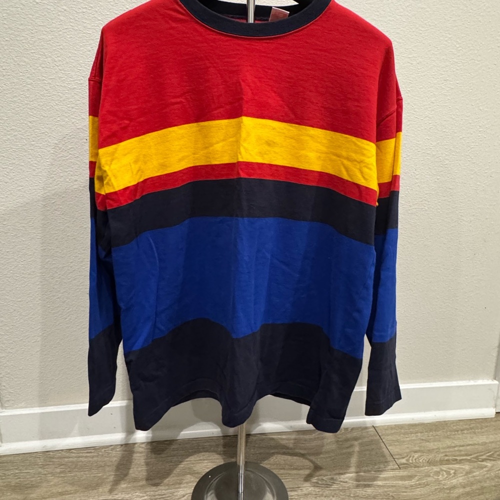 Vintage Colorful Striped Liz & co shirt